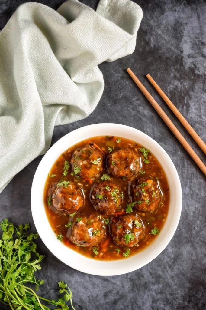 Veg Manchurian _ Vegetable gravy Manchurian.webp