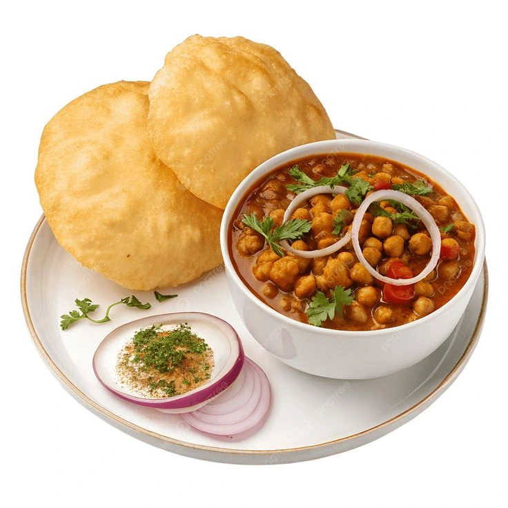 CHHOLE BHATURE (Half)