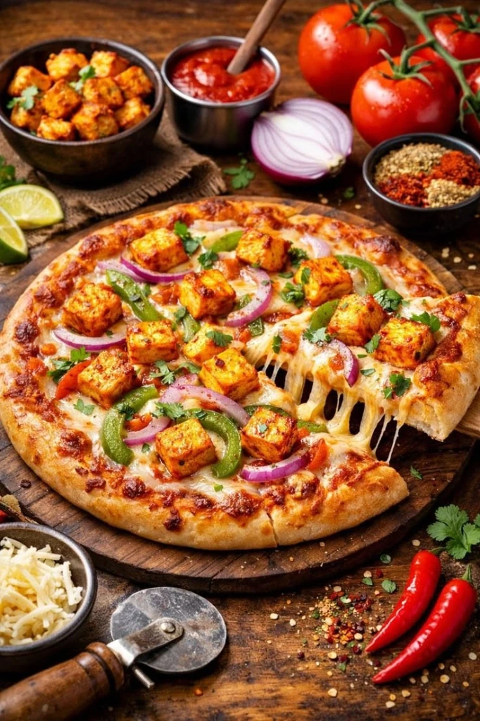 Paneer Pizza (7 inch)