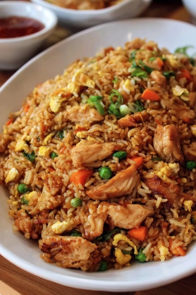 Chicken Rice (Half)