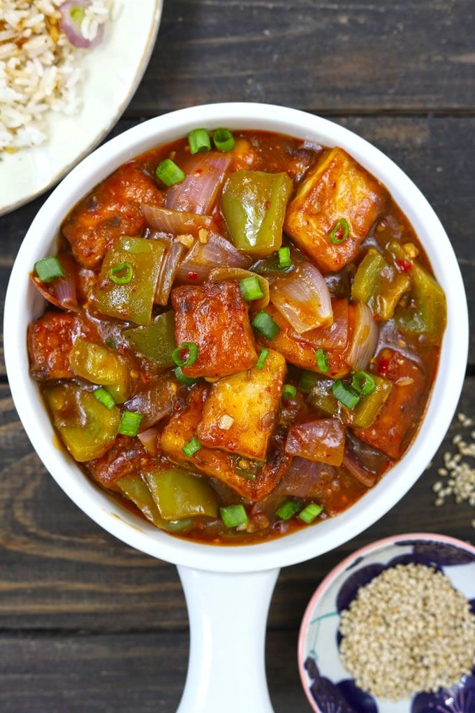 Paneer Chilli (Half)