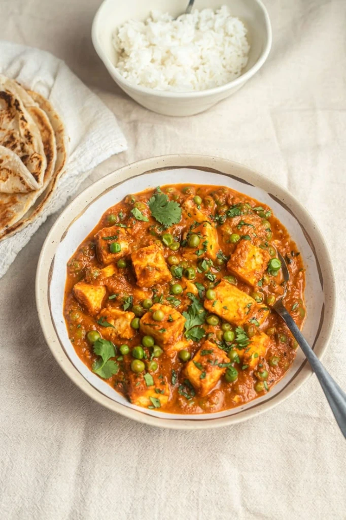 matar paneer (Half)